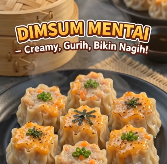 Dimsum Mentai - Creamy Gurih Bikin Nagih